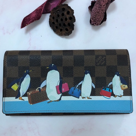 louis vuitton penguin wallet